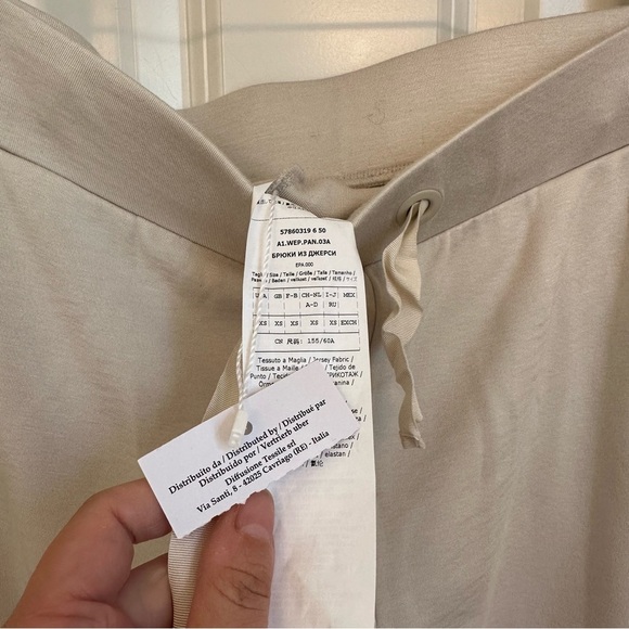 Weekend Max Mara Label-cut Sweatpants Size: Xsmall Spring /Summer - Picture 10 of 10